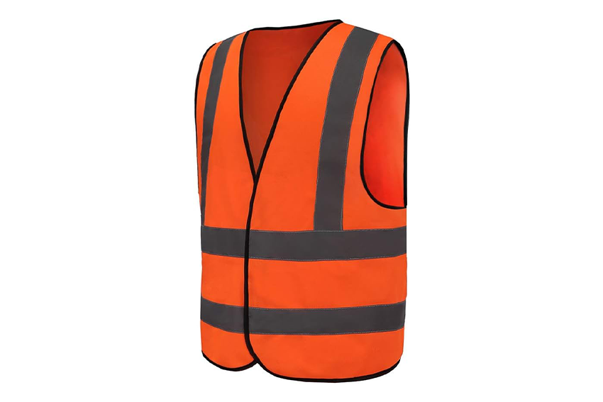 HIGH-VISIBILITY | BASIC VEST | Orange 1inch Reflective tape